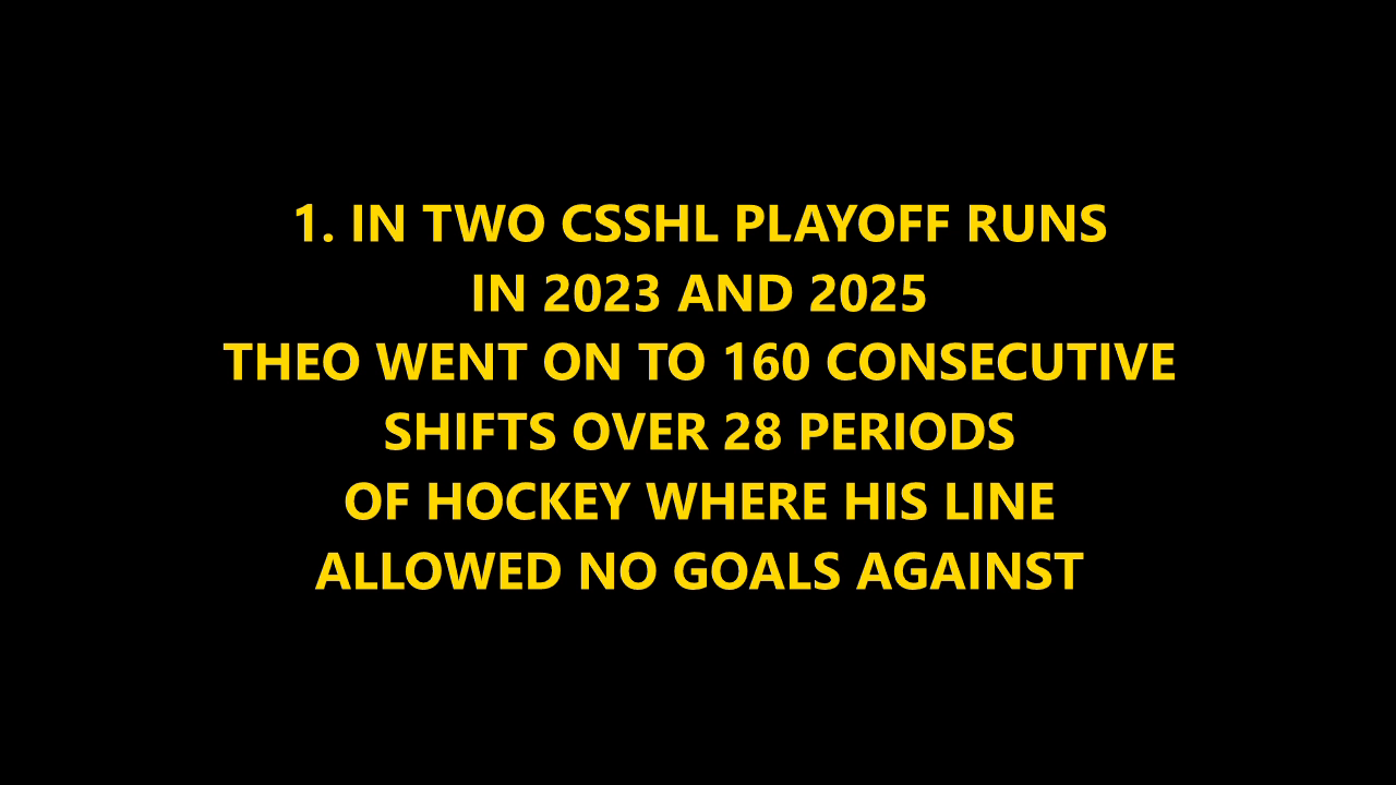 CSSHL's BEST SHUTDOWN FORWARD & U18 PREP CHAMPION IN 2025 RETIRES TO PURSUE HIGHER EDUCATION