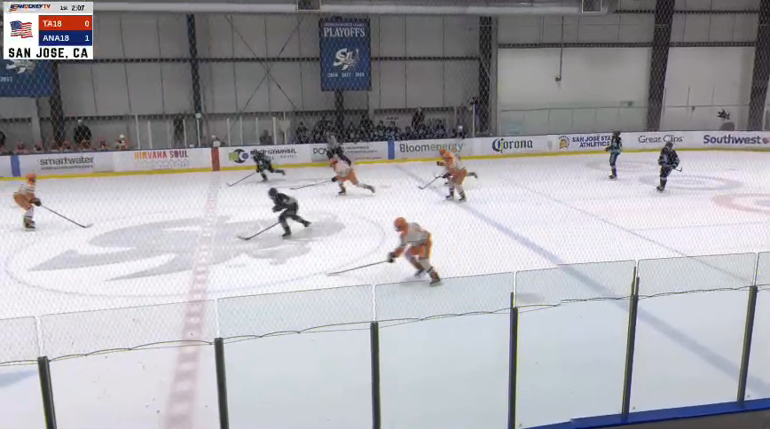 Jayden Weiner's 2-on-1 Breakup | Anaheim Jr. Ducks 18U AAA