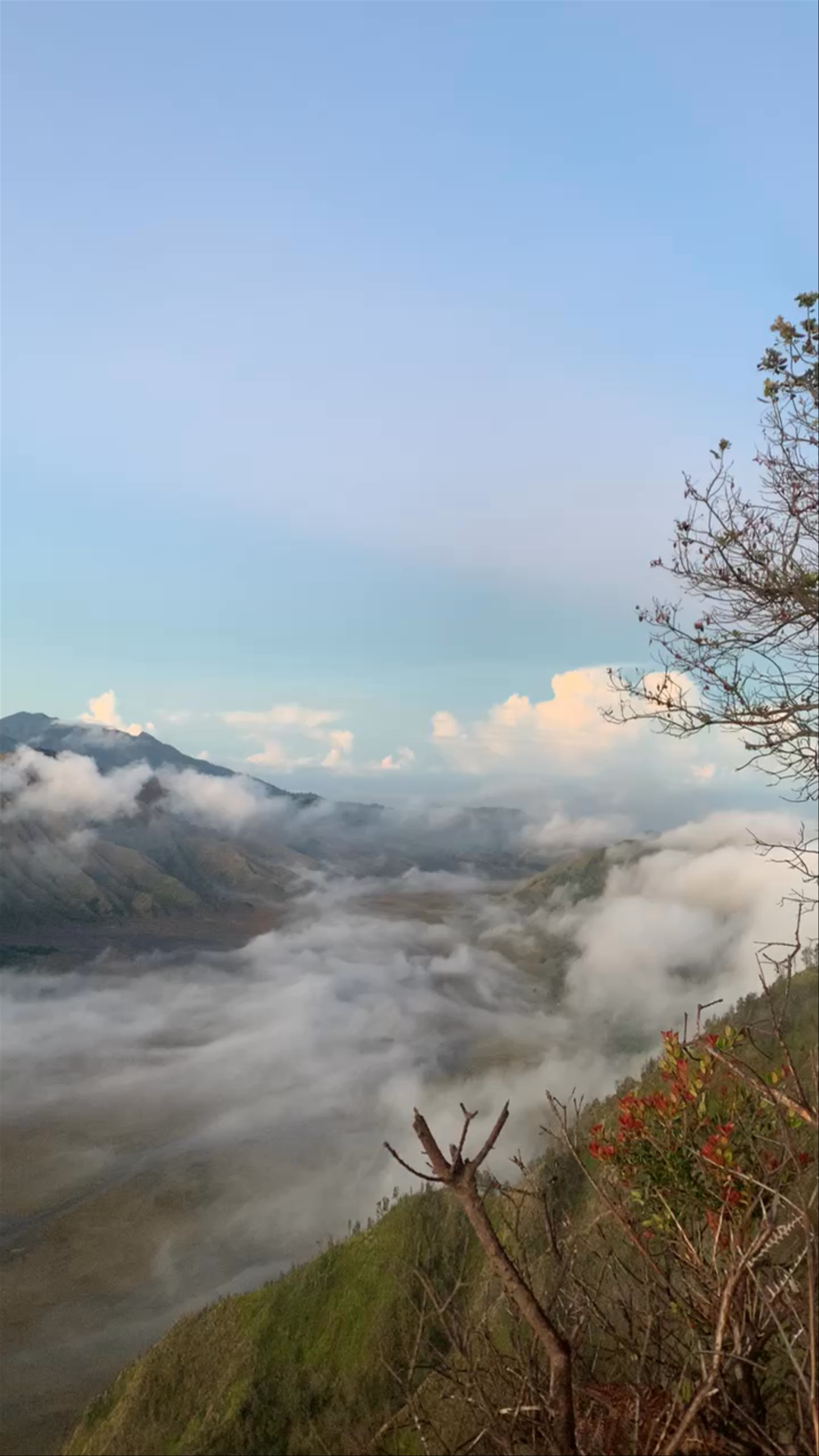 Mesmerizing Sunrise at Mt Bromo Volcano, East Java, Indonesia