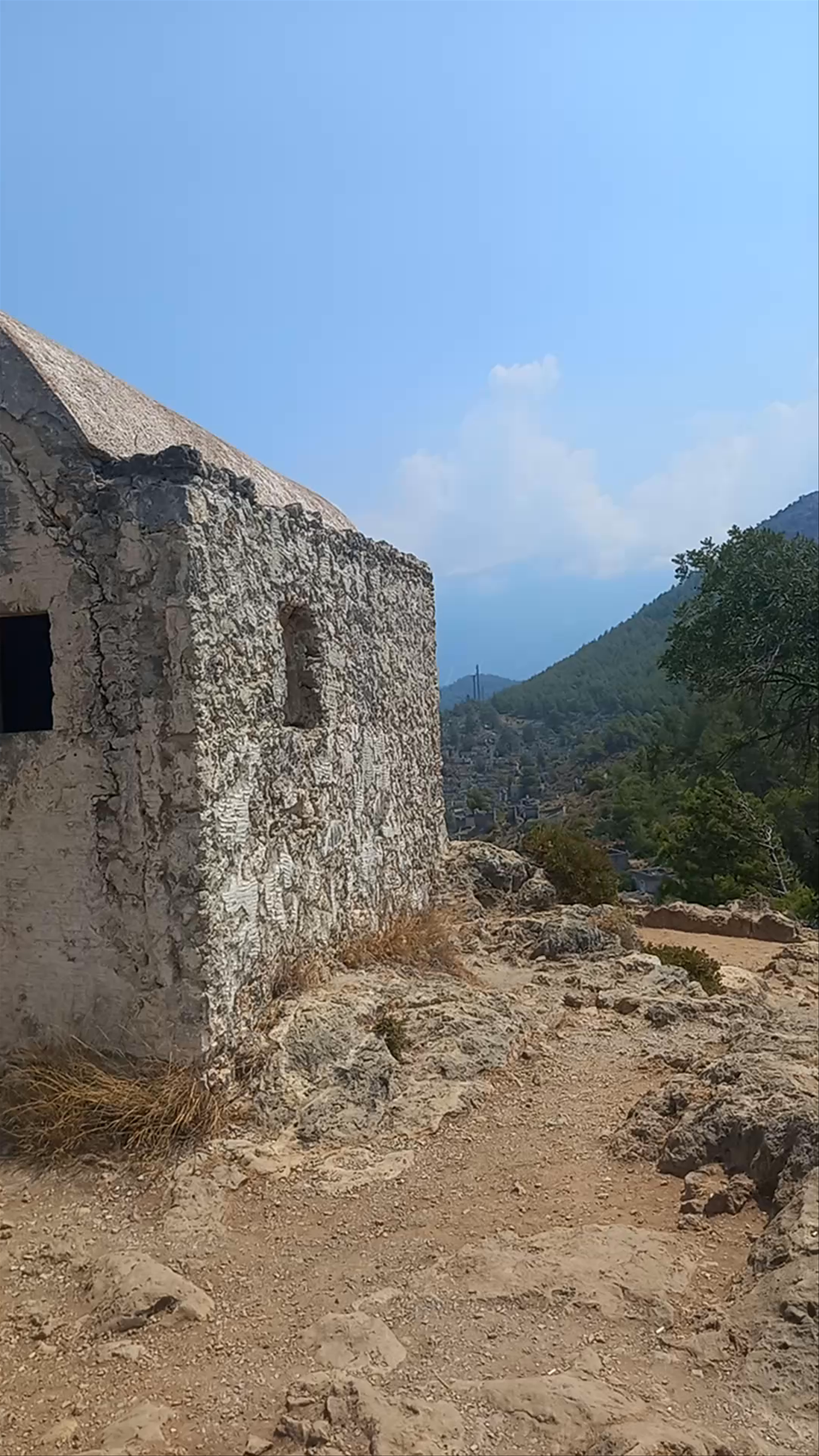 Ancient Ruins and Breathtaking Views in Kayaköy, Turkey