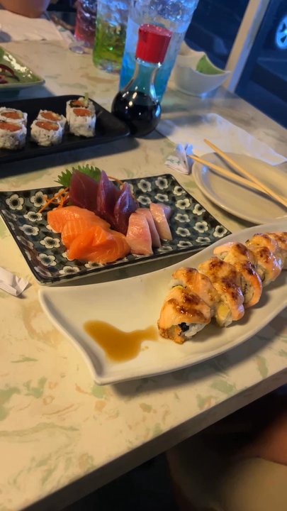 M Sushi - Garlic salmon roll - Sushi Bars Near Me - Wailuku, Hawaii