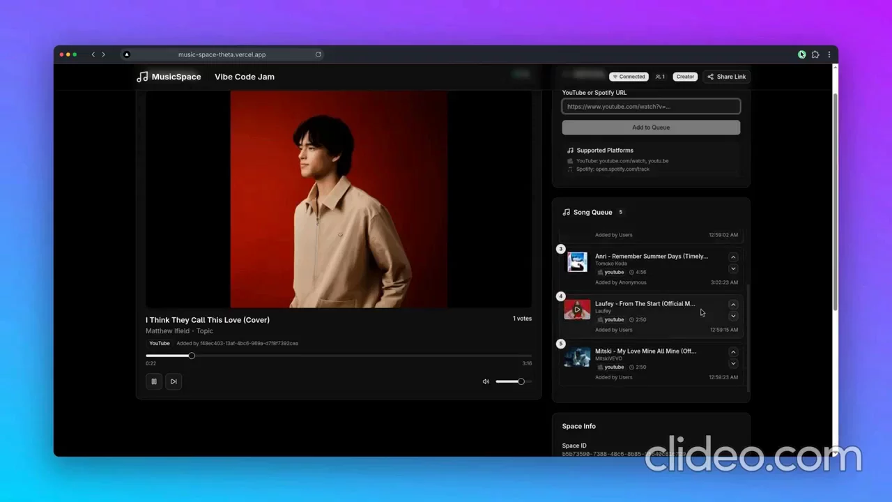 MusicSpace - Collaborative music streaming image 1