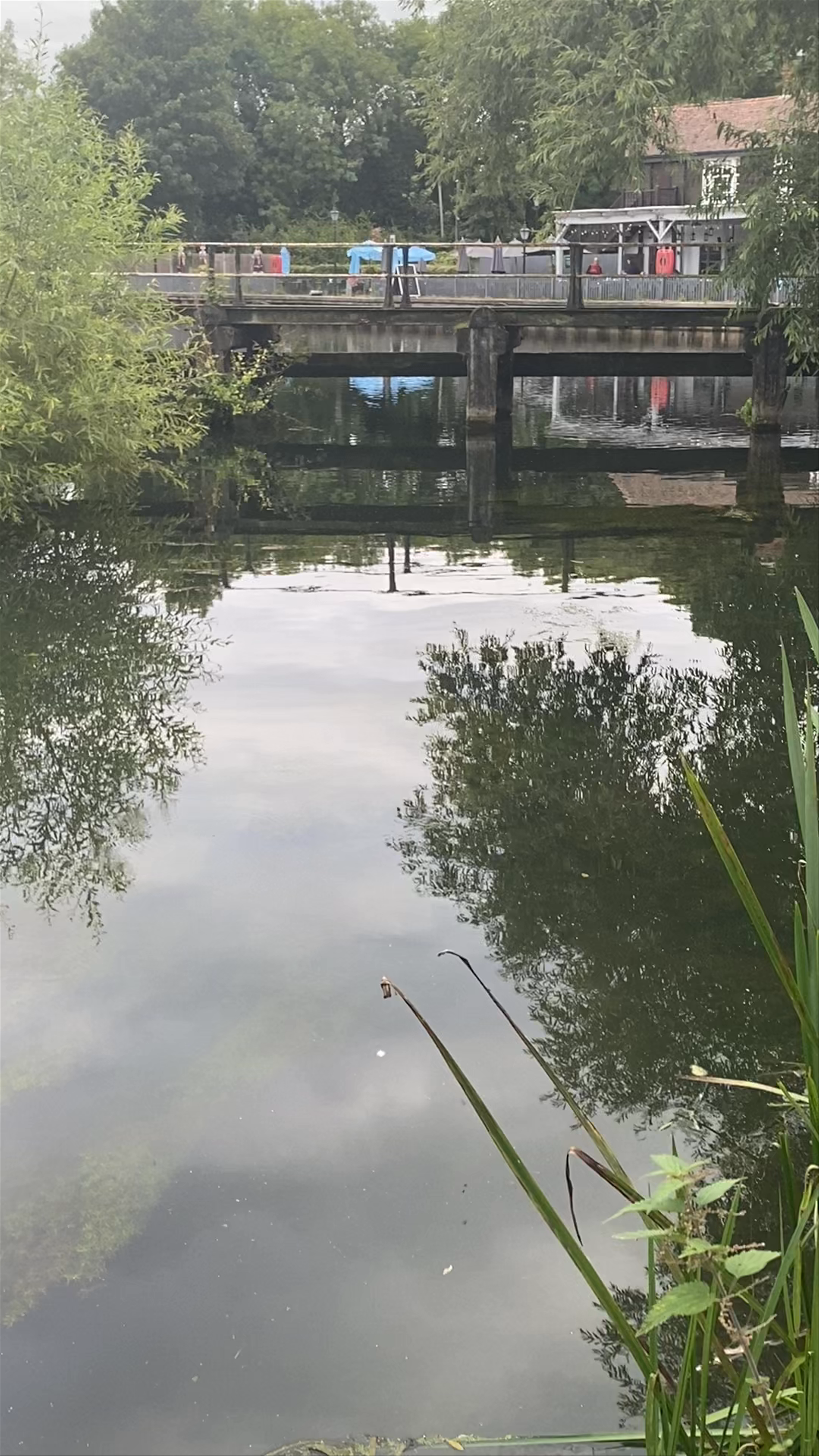 Serene Waterways at Dobbs Weir, Hoddesdon