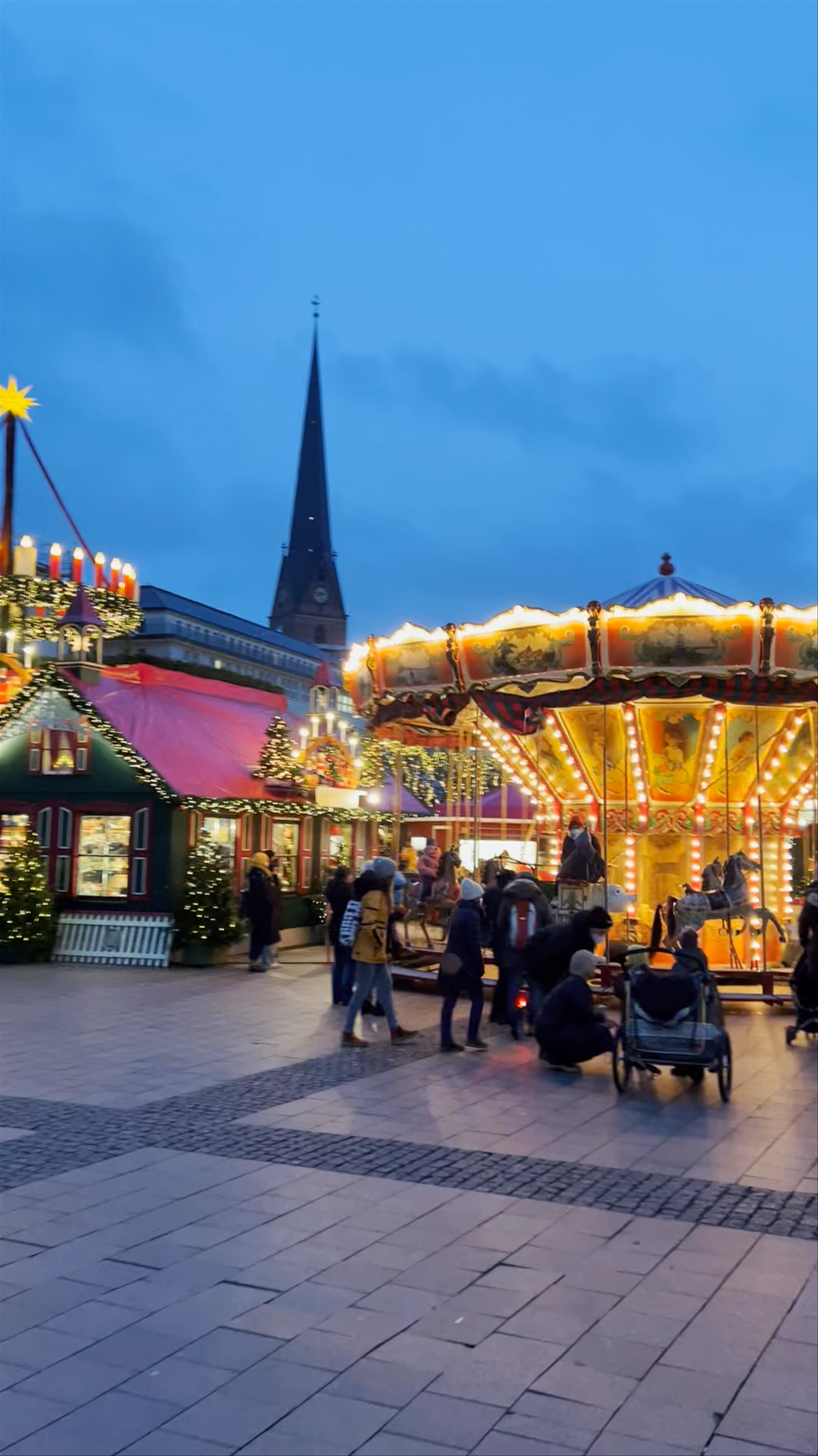Christmas Market in Hamburg