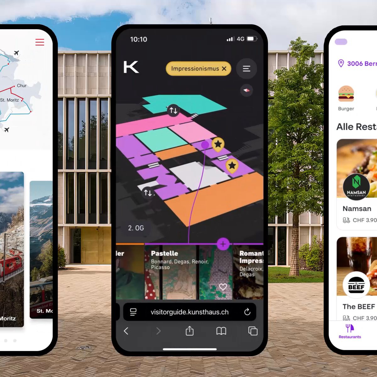 A selection of Dreipol companion apps