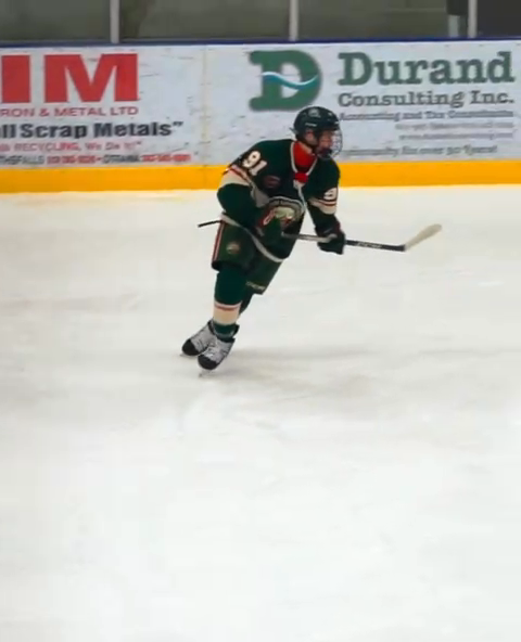 Jake Brothers' Power Play Goal Highlights vs. Cyclones - U14 AAA