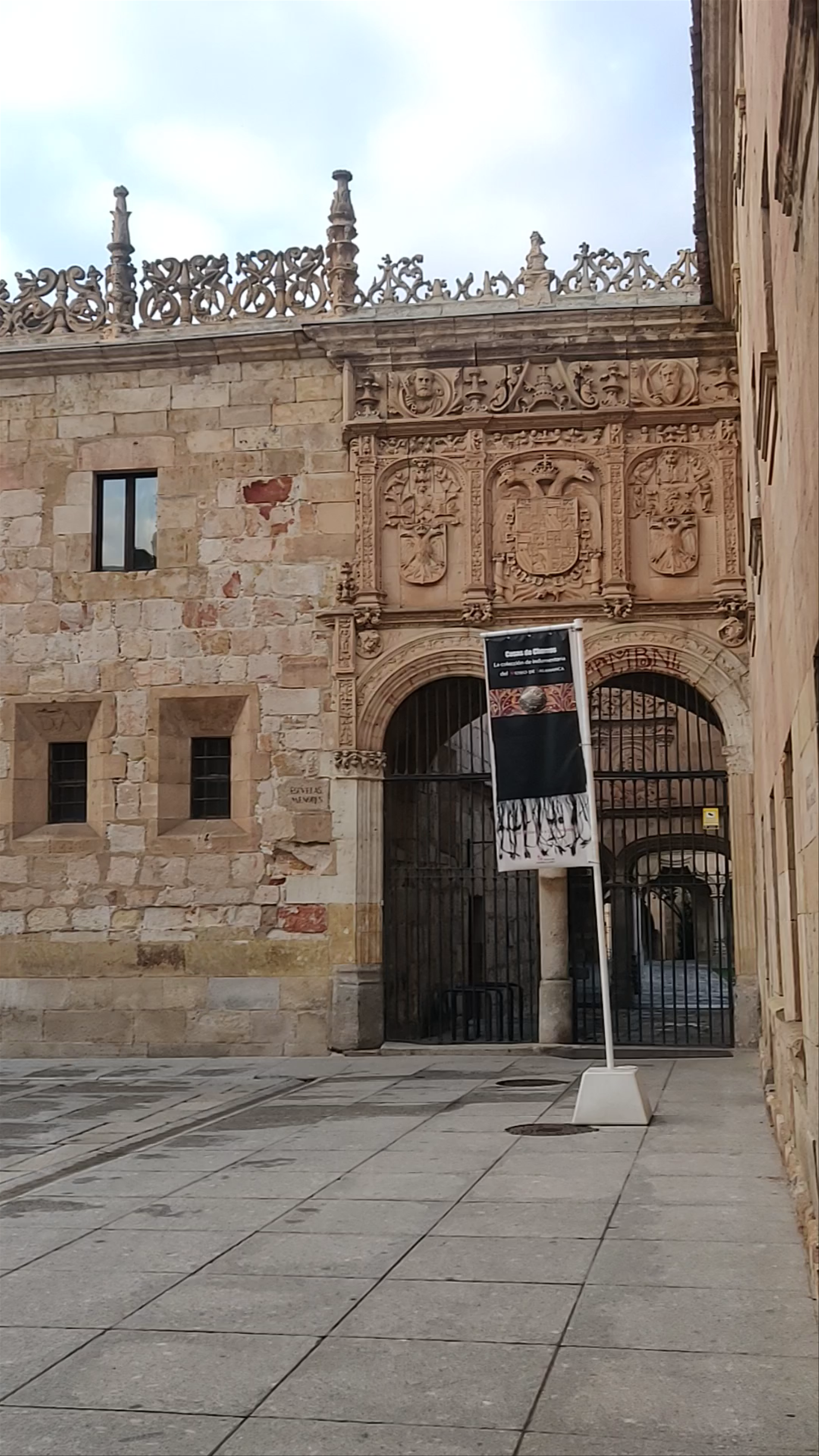 Fachada Plateresca de la Universidad, Patio de Escuelas, Salamanca, Spain
