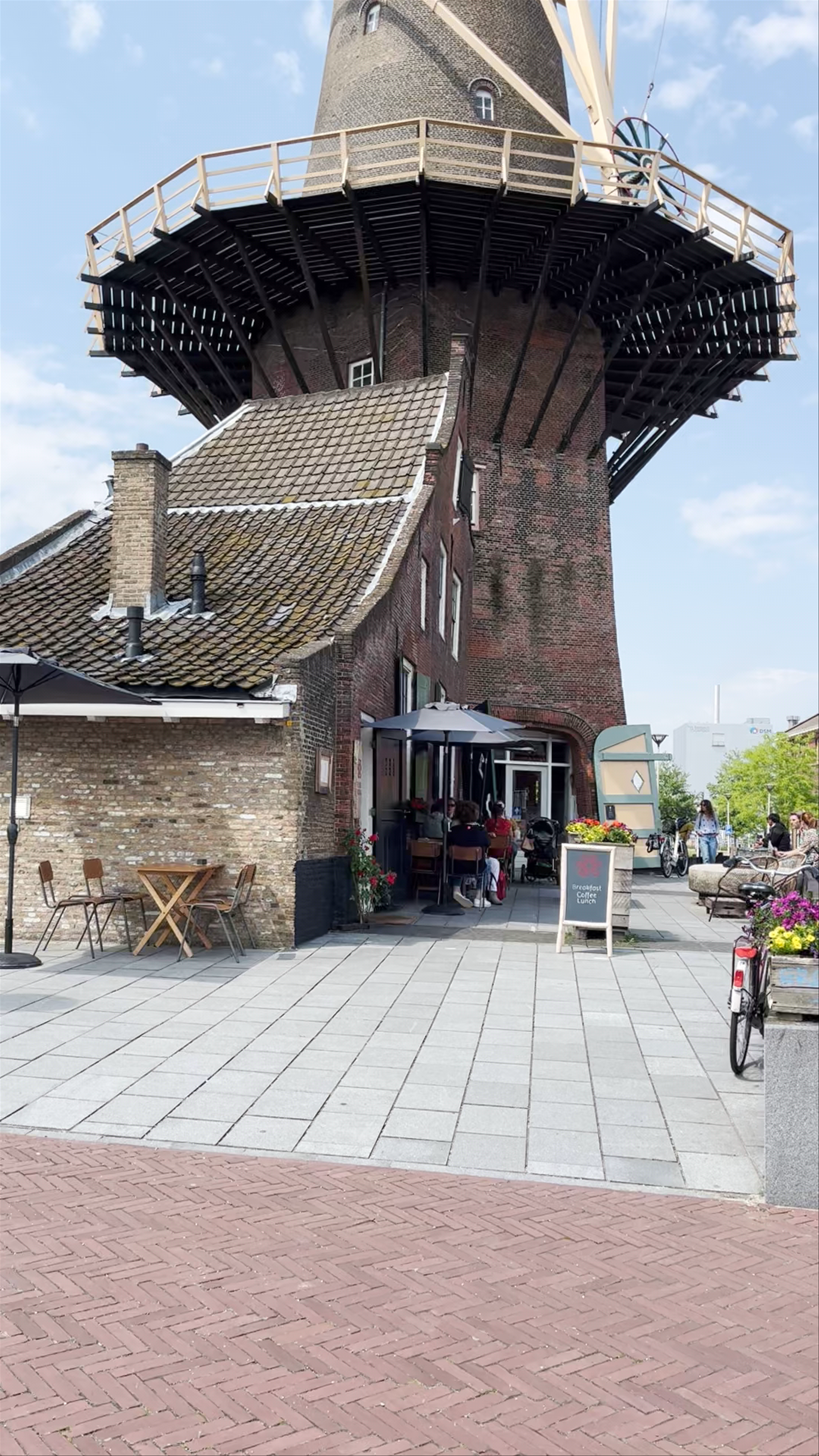 Delft Windmill de Roos