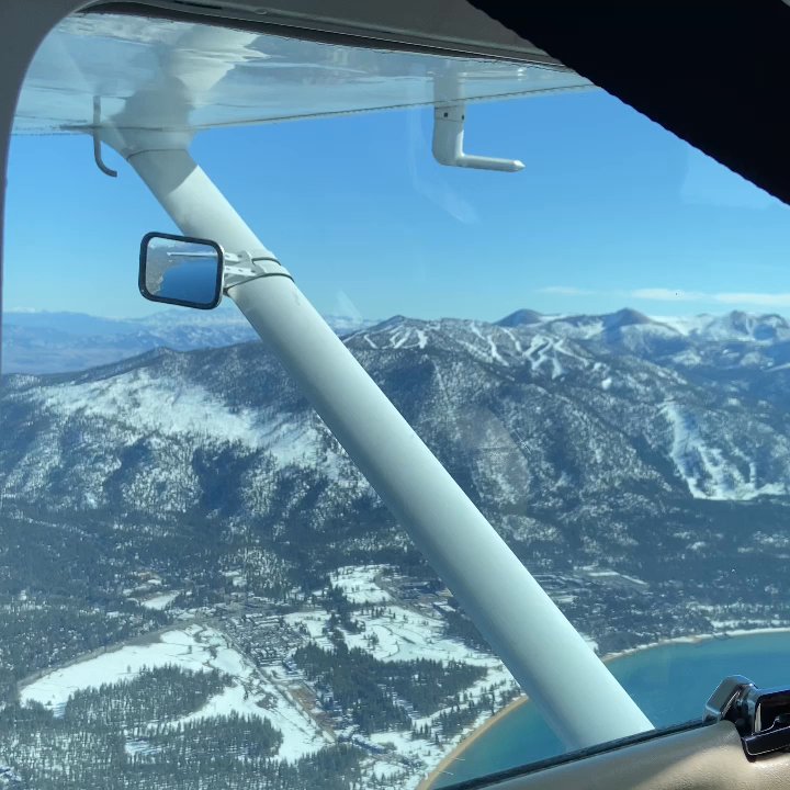 High Sierra Pilots - Those aerial views of Tahoe were just stunning - Flight Instruction Near Me - Minden, Nevada