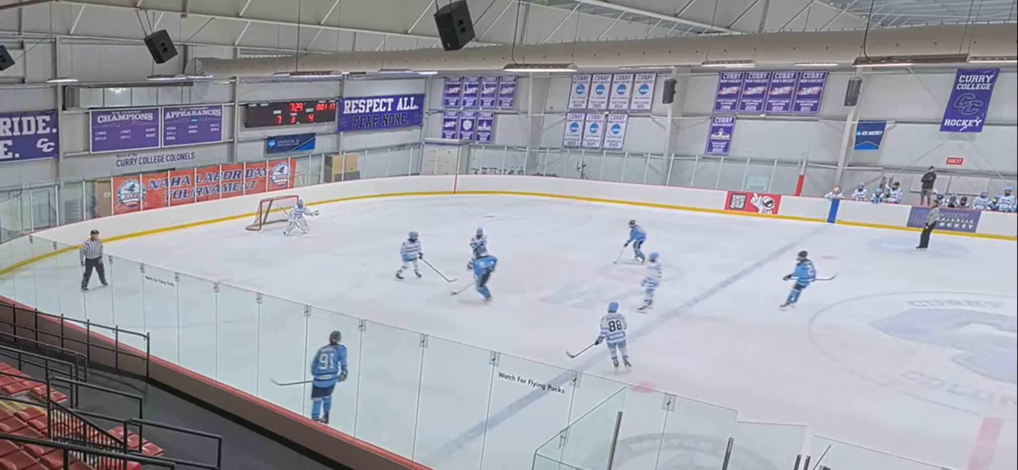 Pierre Eberle's Skillful Tip-In Goal | NH Mountain Kings 14U AAA