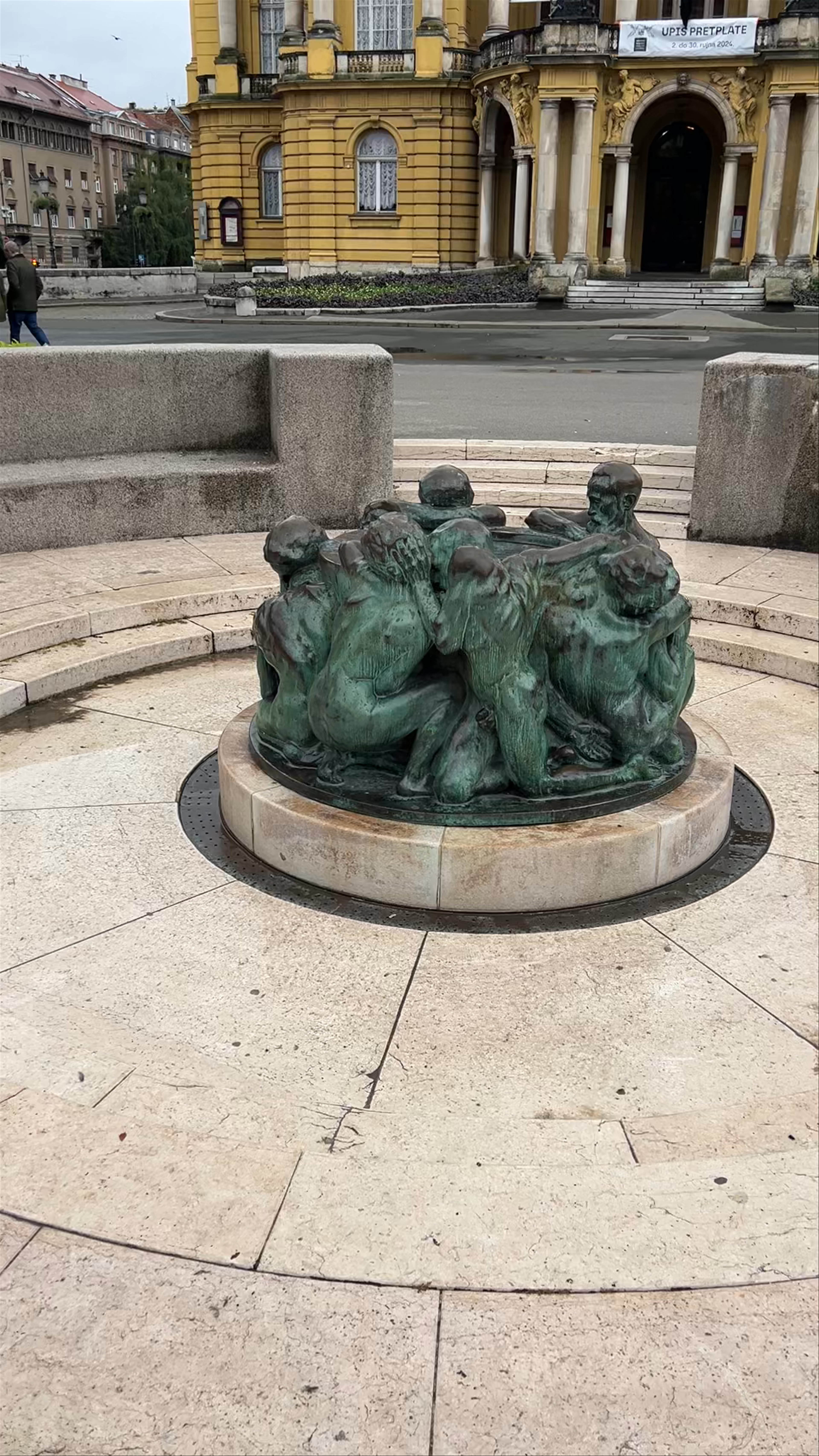 The Well of Life: A Haunting Sculpture in Zagreb's Heart