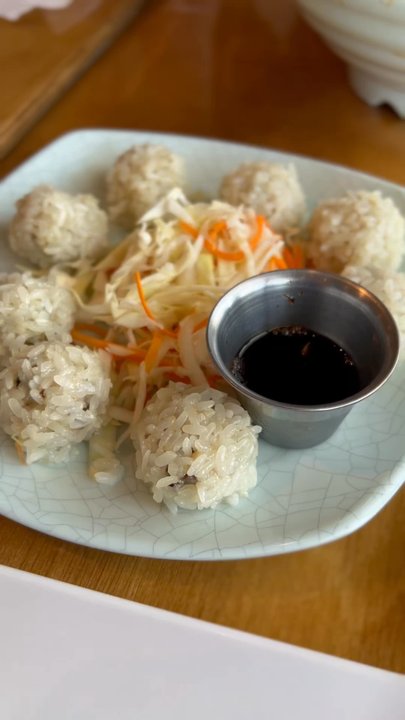 Hello Dumpling - Rice Chicken with Mushroom Dumplings - Noodles Near Me - Dallas, Texas