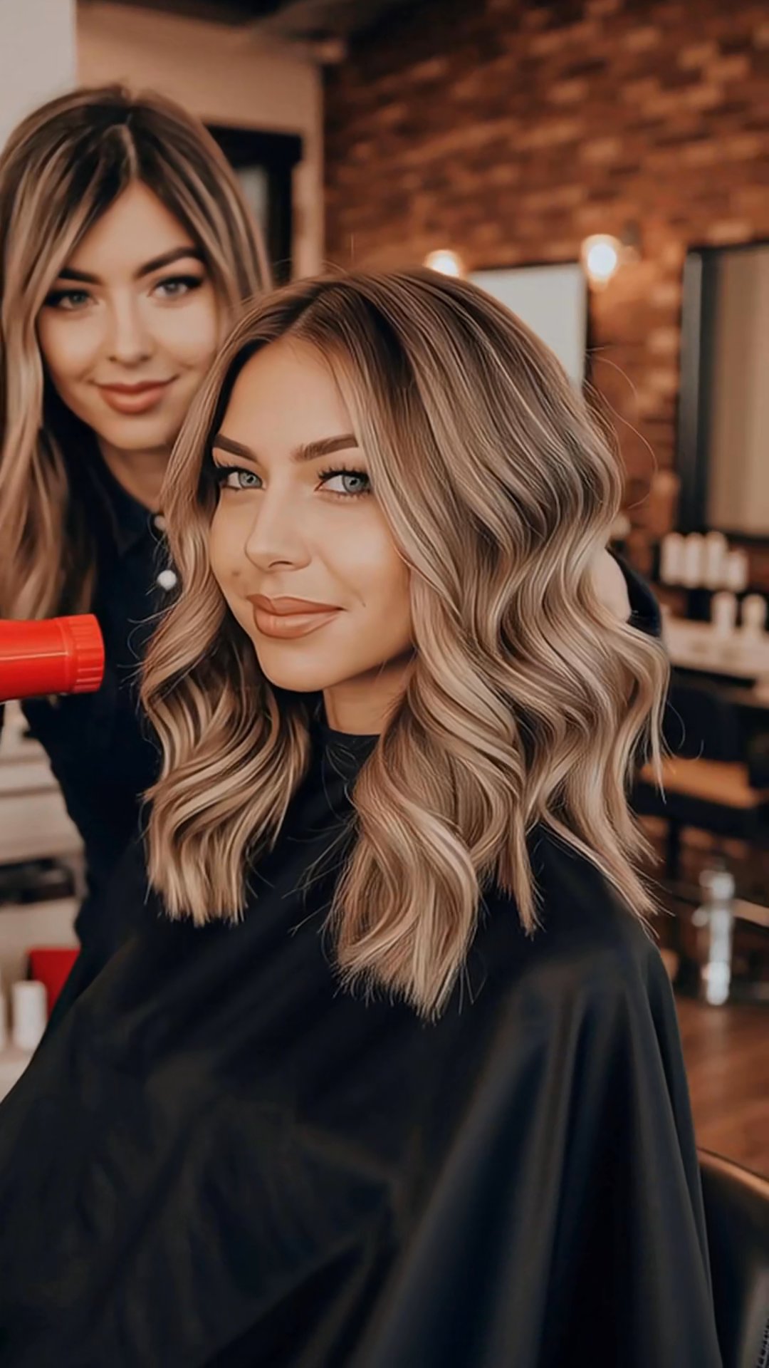 AI video ad - Online Hairdressing Course