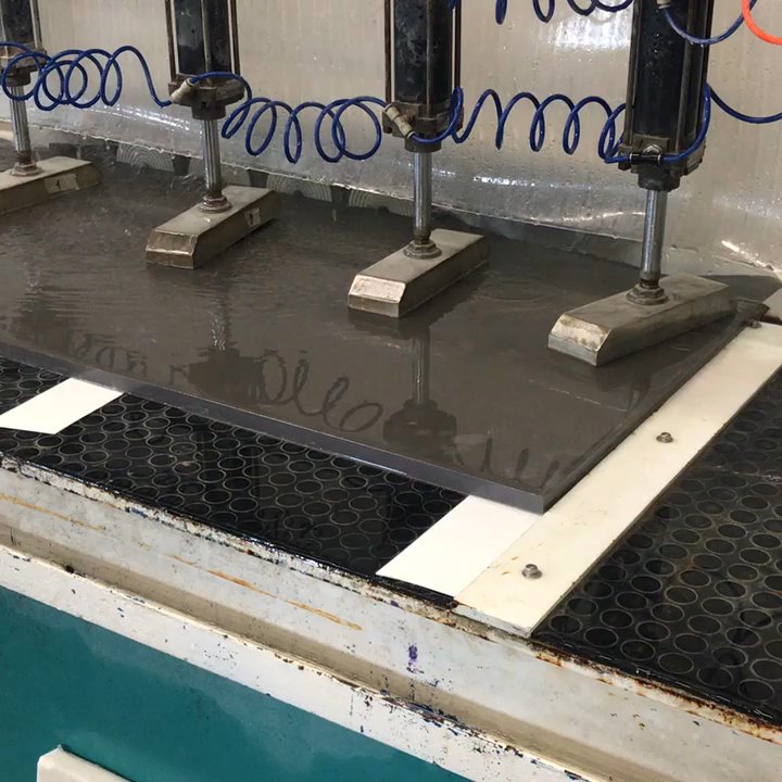 Crespo Granite - Edge polisher machine - Countertop Installation Near Me - Chicago, Illinois
