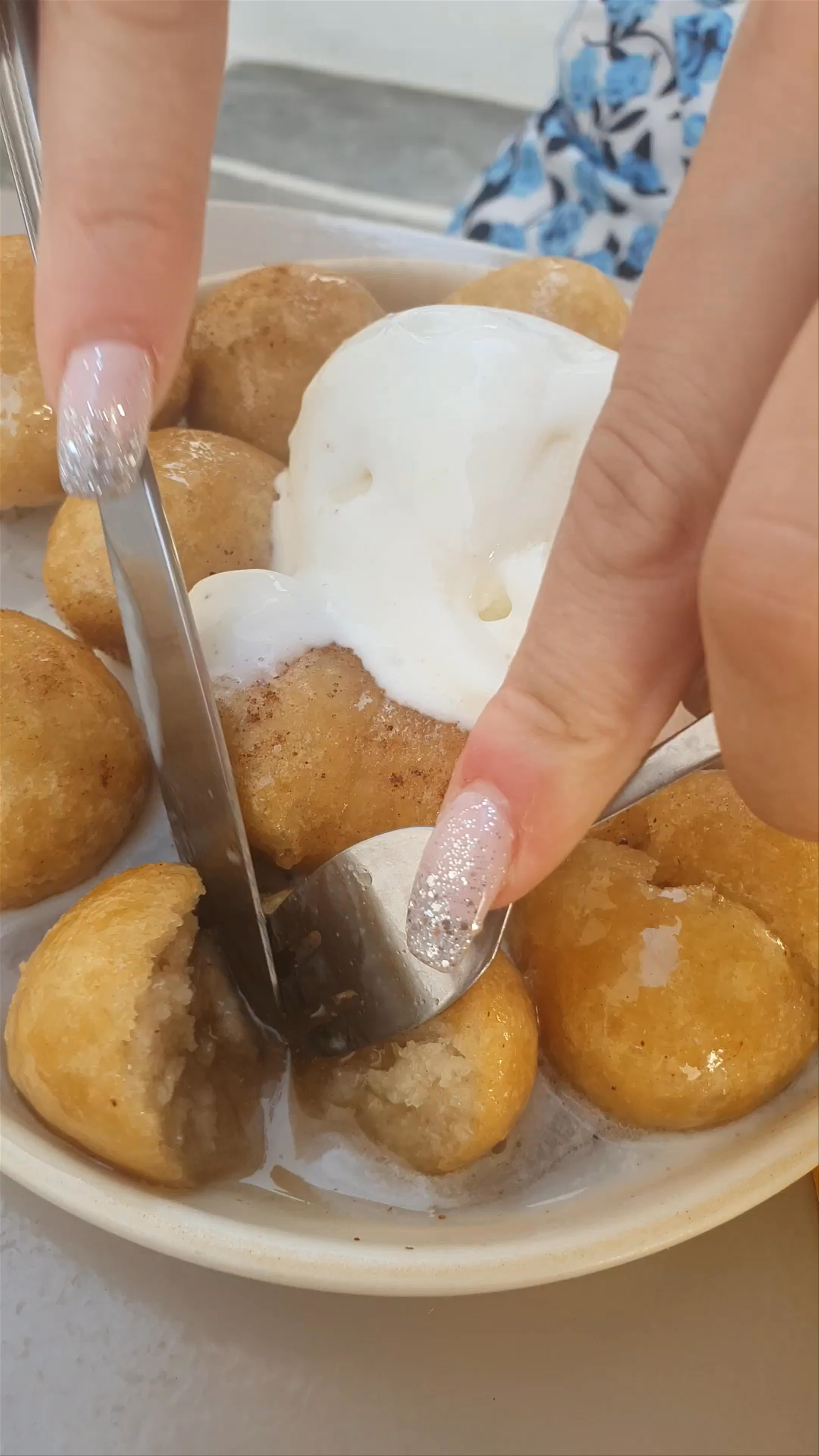 Savor Traditional Greek Loukoumades in Artemonas, Milos