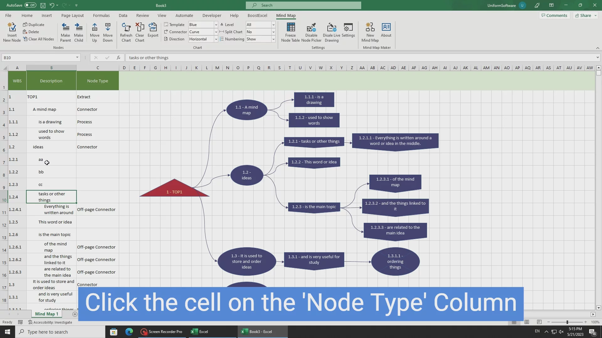 Mind Map Maker for Excel image 1