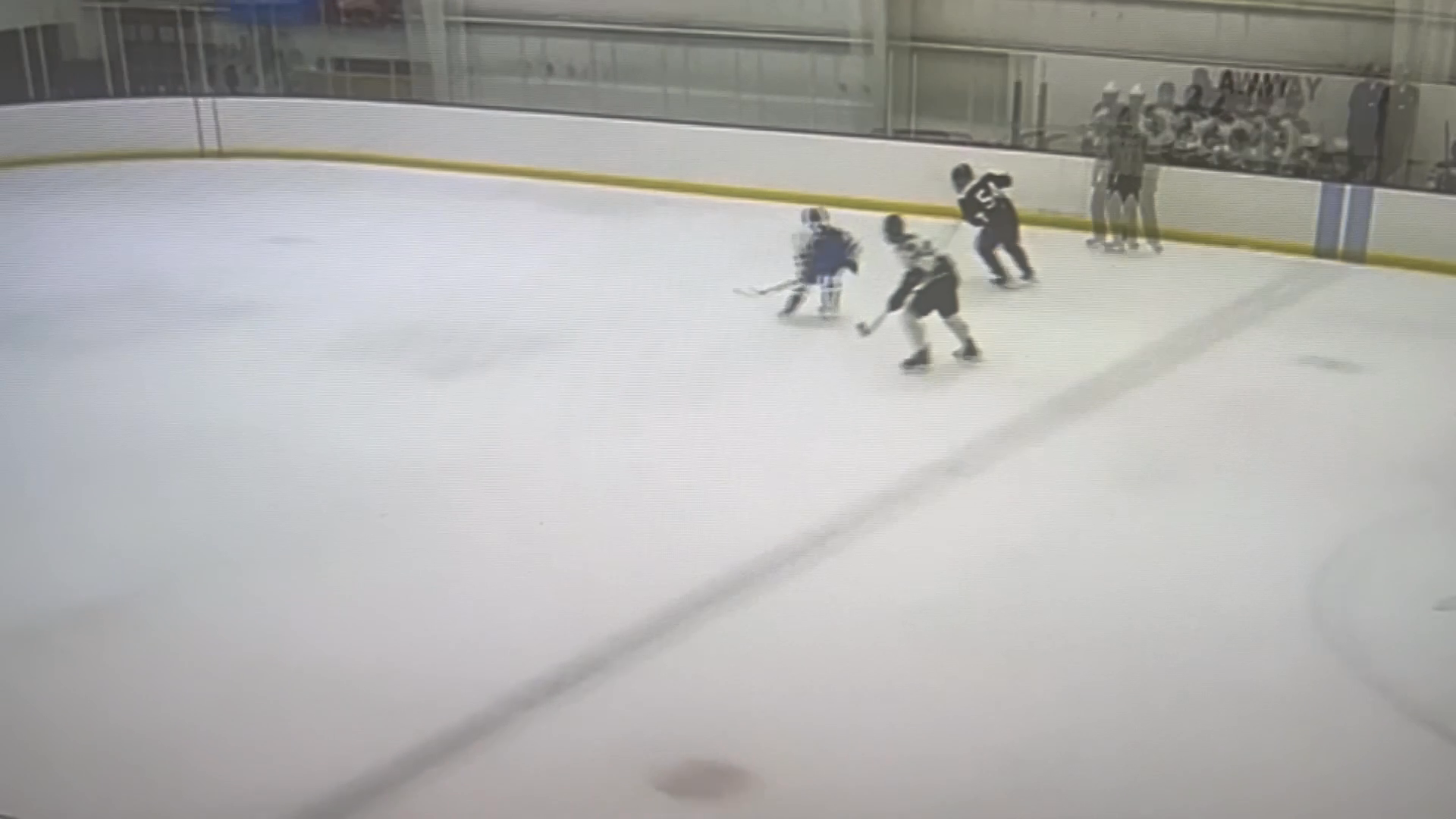 Jake Pomichter's Impressive Goal Drive the Net.