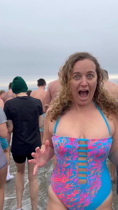 Nantasket Beach - Polar bear plunge for the special Olympics - Beaches Near Me - Hull, Massachusetts