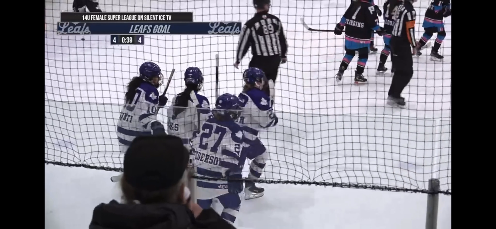 Taelyn Franklin's Stunning End-to-End Backhand Goal vs. Phantoms