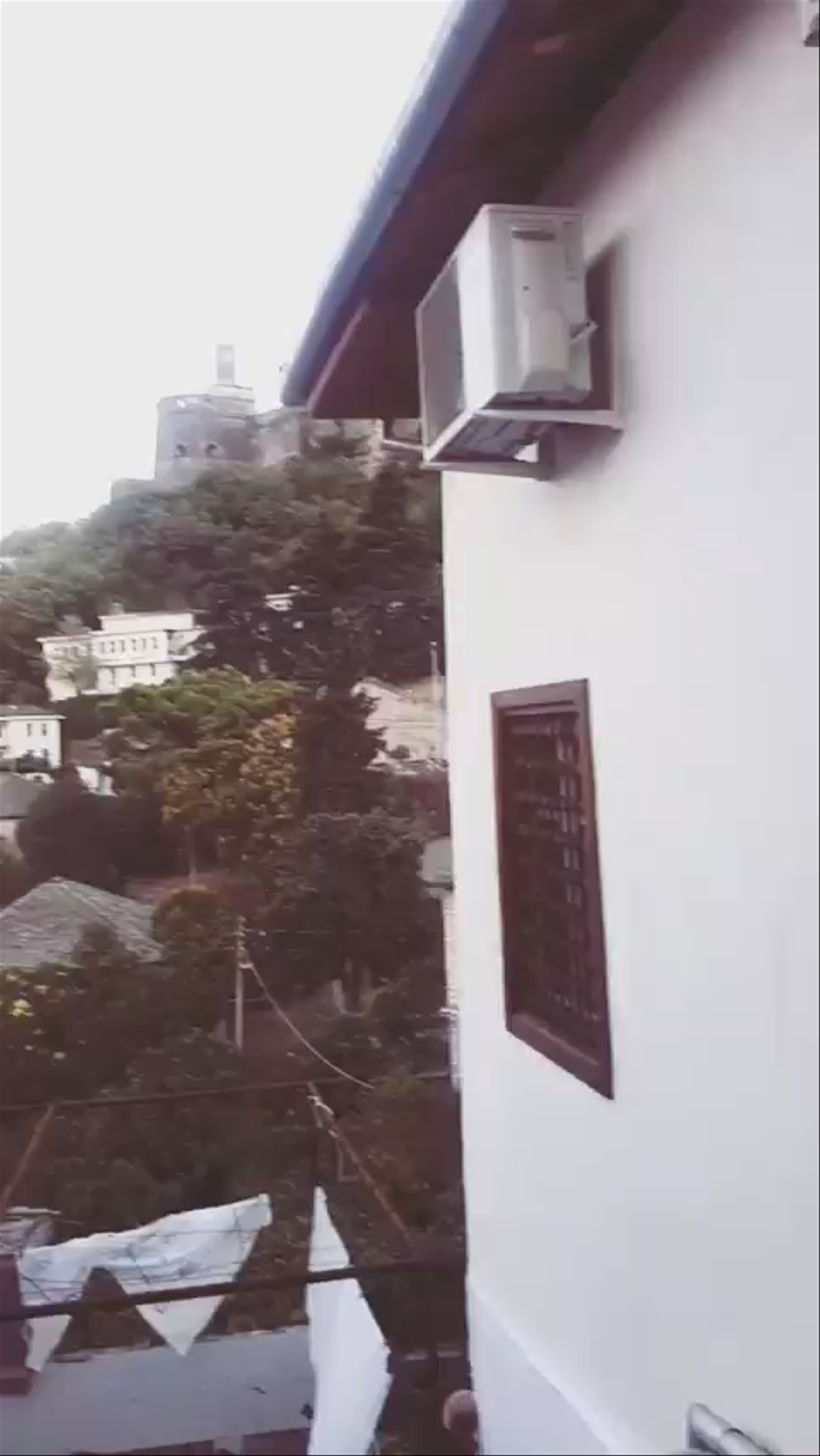 Scenic Views from Stone City Hostel in Gjirokastër, Albania