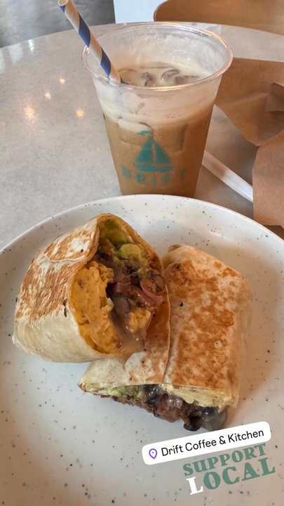 Drift Coffee & Kitchen - Mayfaire - Breakfast burrito - Coffee & Tea Near Me - Wilmington, North Carolina