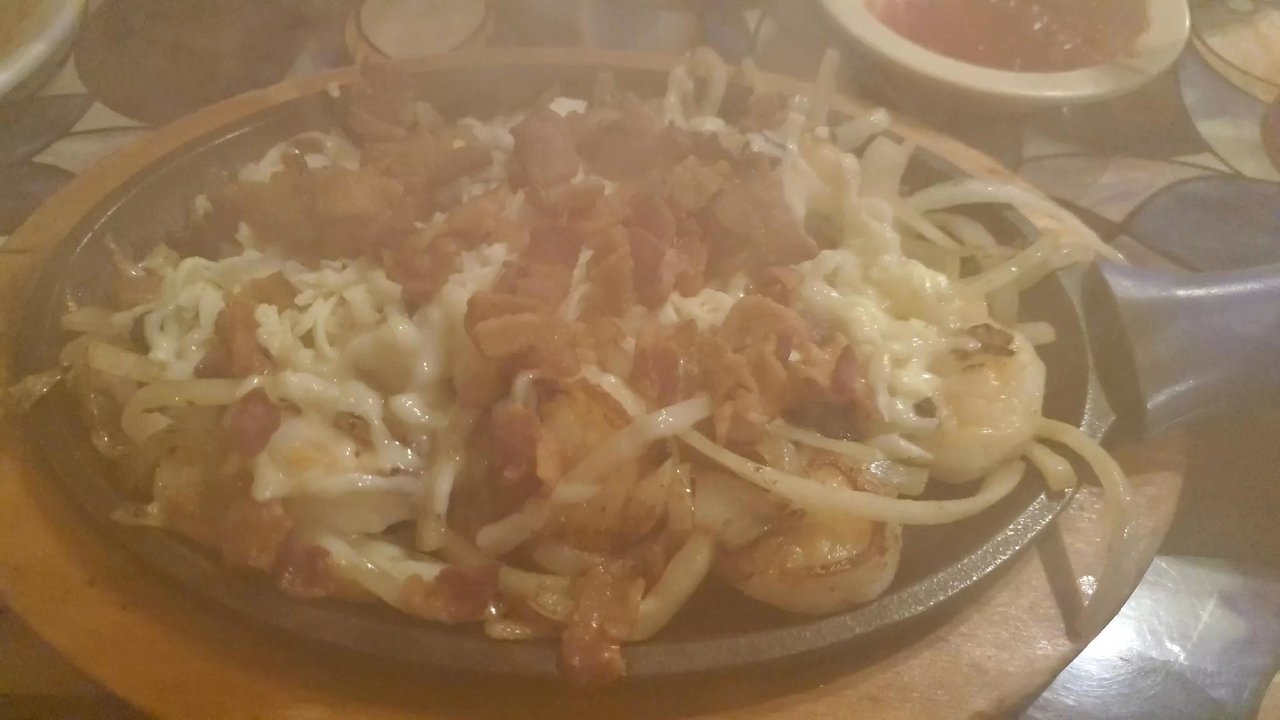 Los 3 Amigos - This incredible dish came to our table sizzling hot! Alambra! - Mexican Near Me - Manchester, Tennessee