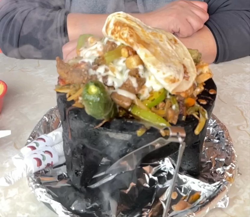 Las Esperanzas Restaurant - "VOLCÁN"  is one of the house specialties.  More than enough for 2 people to share . - Mexican Near Me - Chicago, Illinois