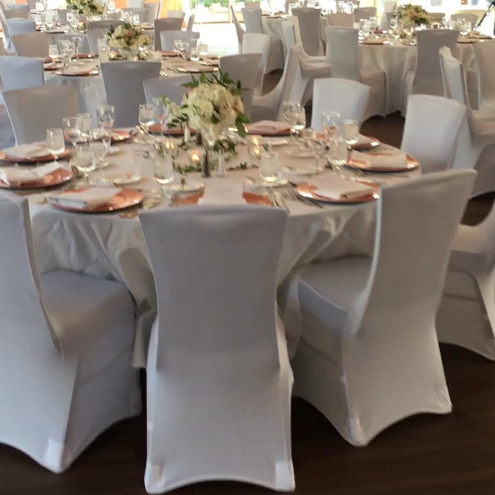 Wolf Weddings & Events - Wedding reception set up at the Hyatt hill country and spa inside R.W. Pavilion. Floral and rentals all from Wolf Weddings & Events - Wedding Planning Near Me - San Antonio, Texas