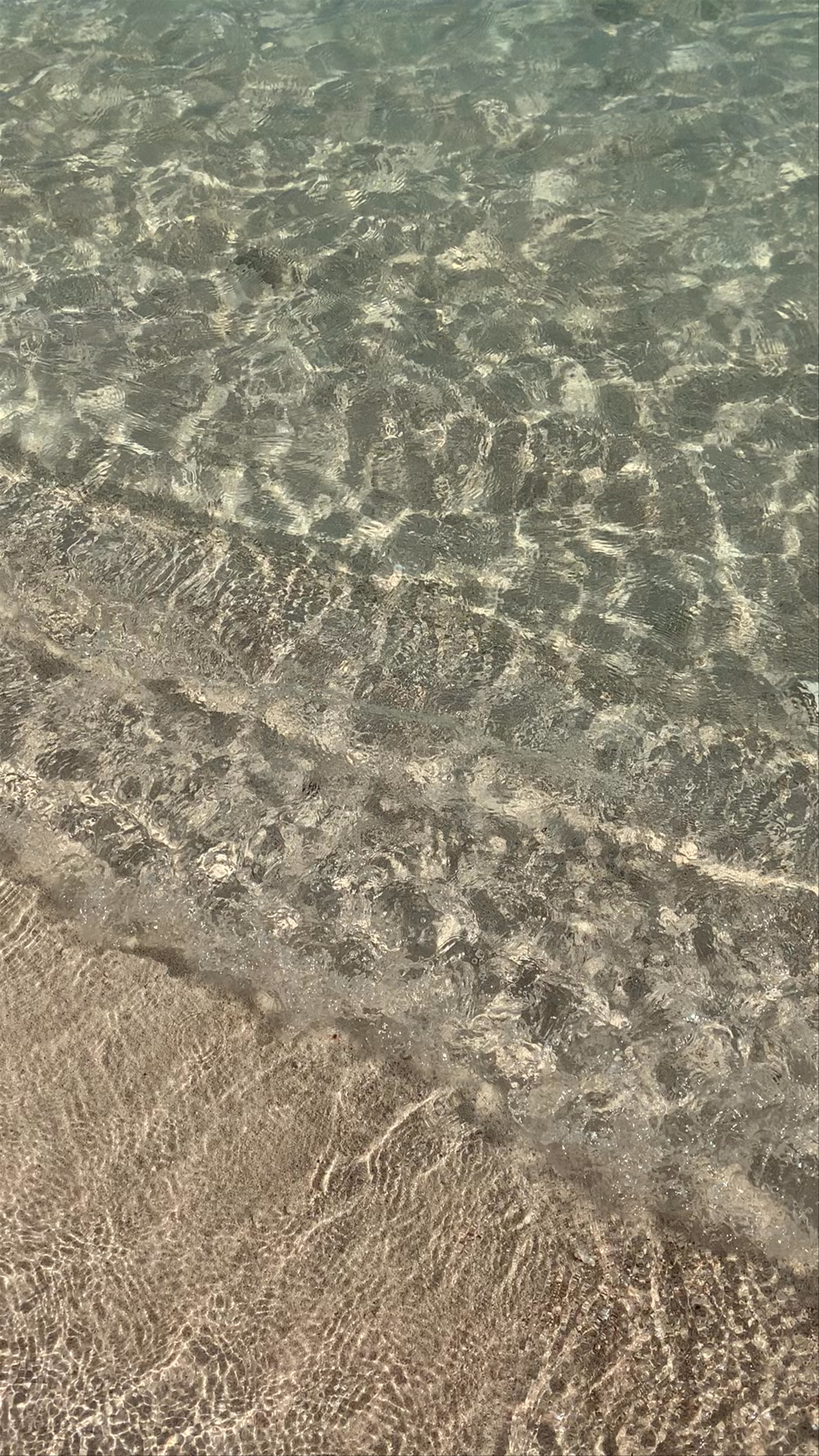 Crystal Clear Waters at Tulum Beach, Quintana Roo, Mexico