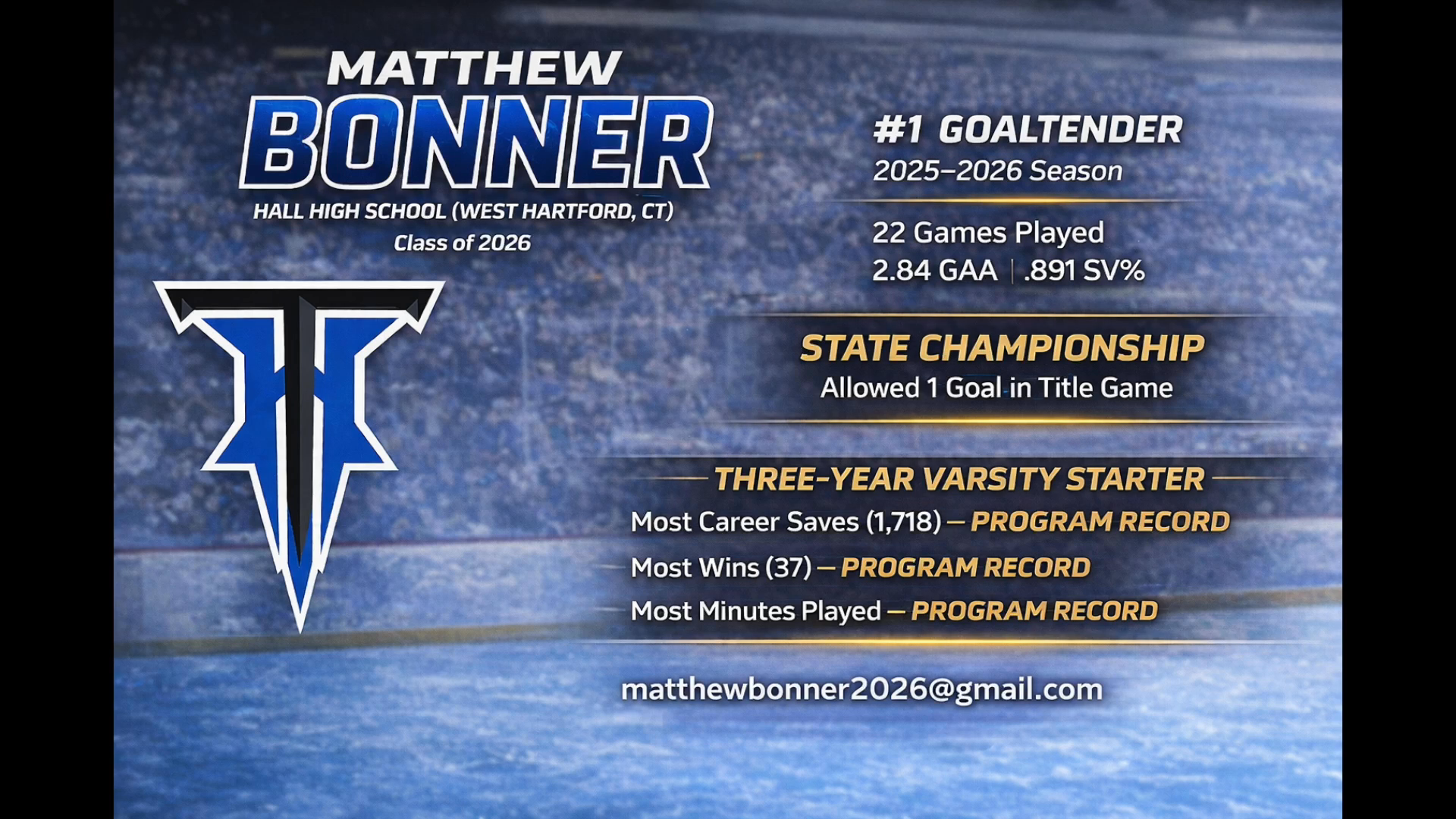2025-2026 Matthew Bonner Highlight Reel
