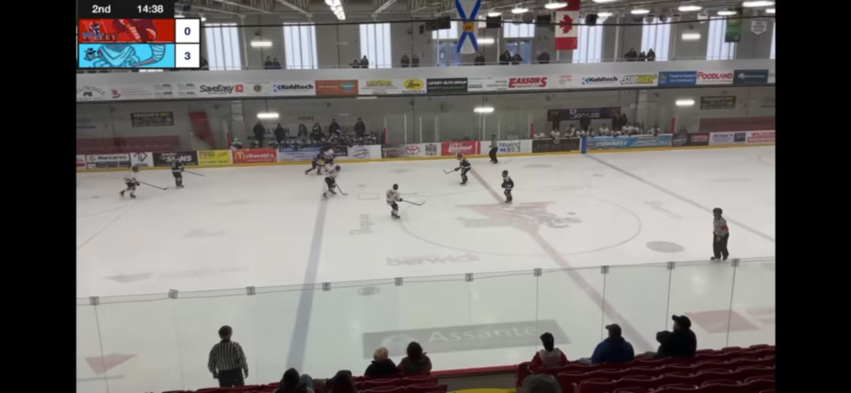 Marshall Hayes: Breakaway Pass & Hit at U15 AAA