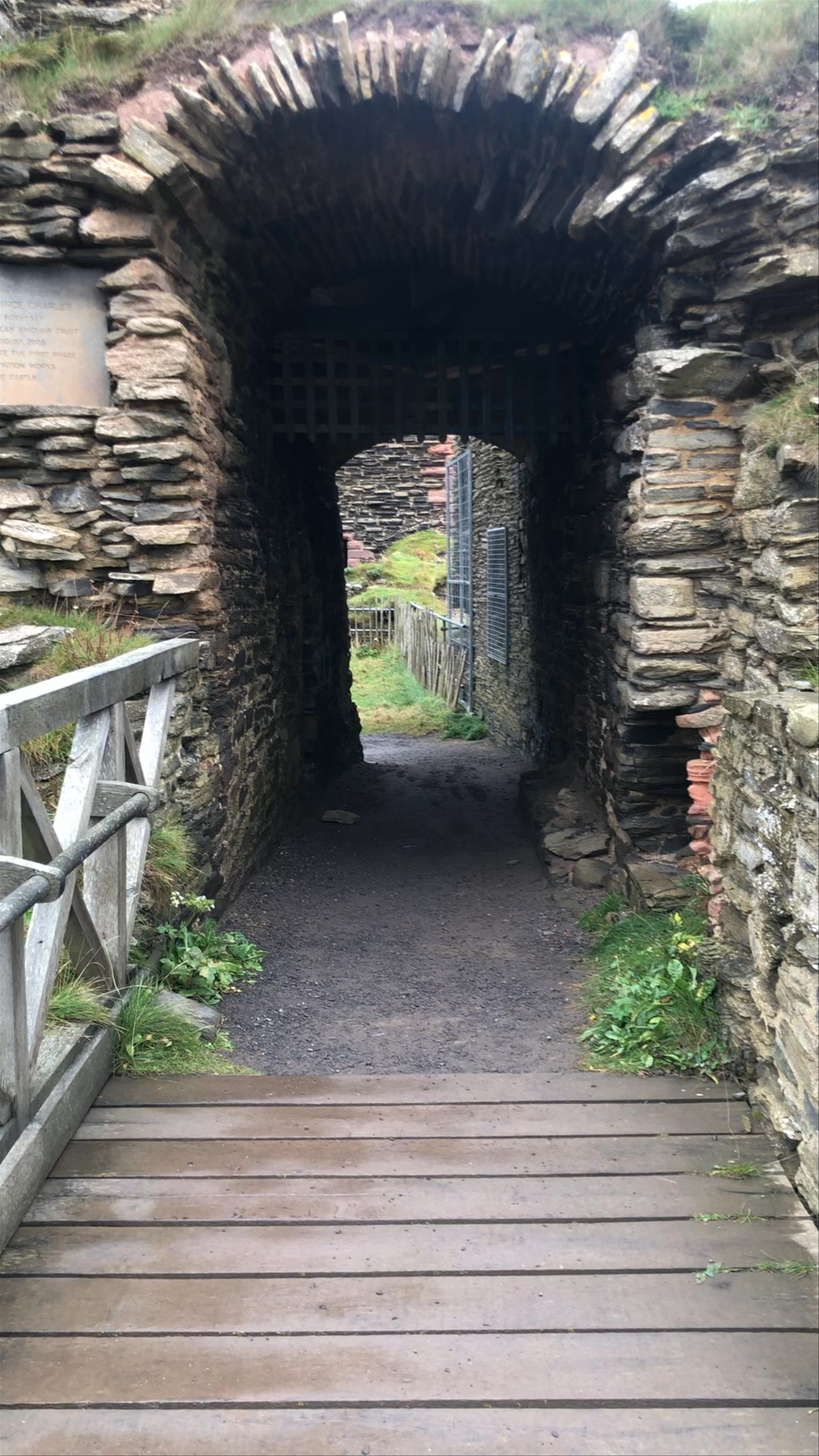 Castle Sinclair Girnigoe Car Park
