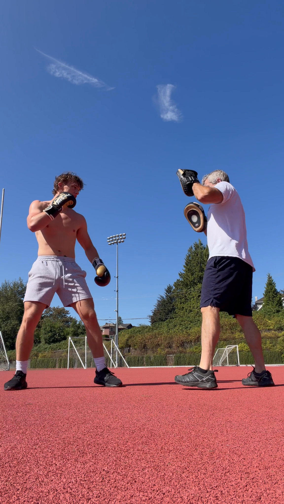 Simon Ward Trains with World Champion Boxer Manny Sobral | Off-Ice Skills