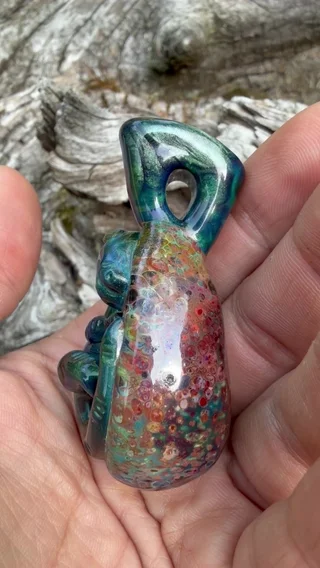 Preview pic of Tyrannosaurus Rex dinosaur baby pendant