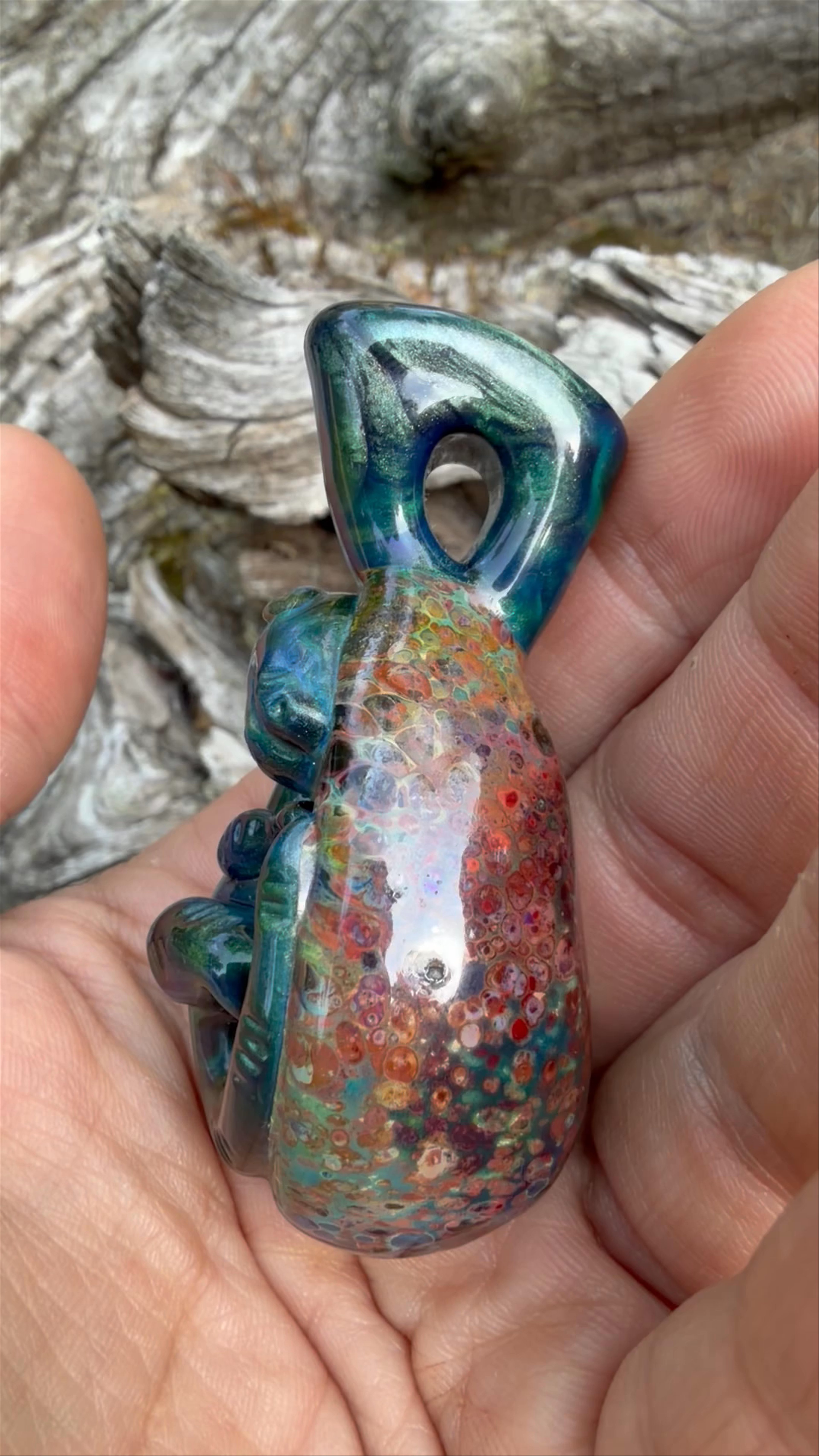 Preview pic of Tyrannosaurus Rex dinosaur baby pendant