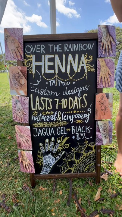 Over The Rainbow Henna - Henna Artists Near Me - Honolulu, Hawaii
