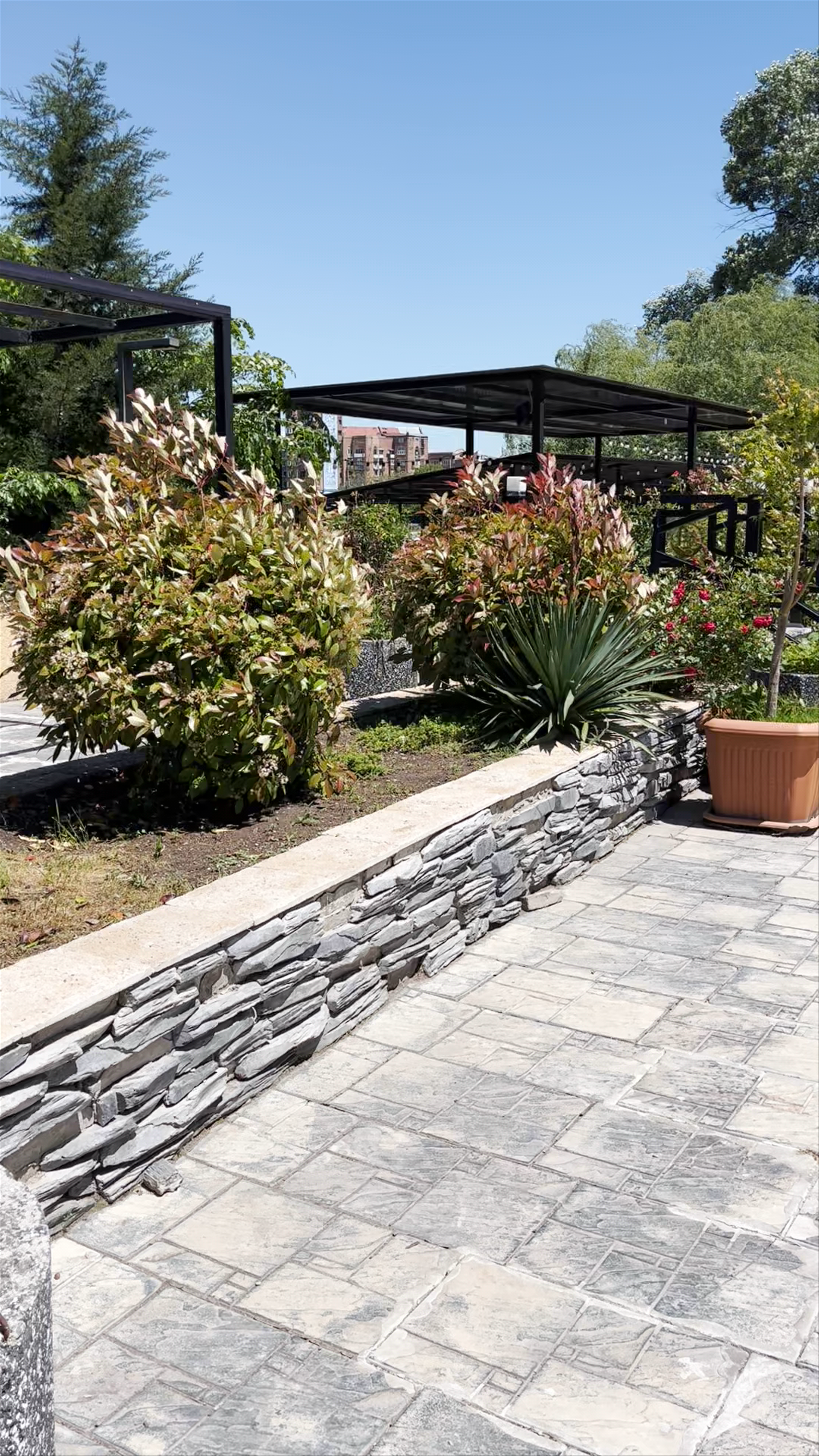 Erisoni Restaurant and Garden Oasis in Gori, Georgia