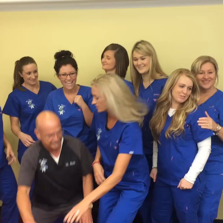Pediatric Dental Care - Caught on video. Announcement that Mrs. Cassie and Mr. Adam will soon have a precious addition to their sweet family!! LOVE IT - Pediatric Dentists Near Me - Franklin, Tennessee