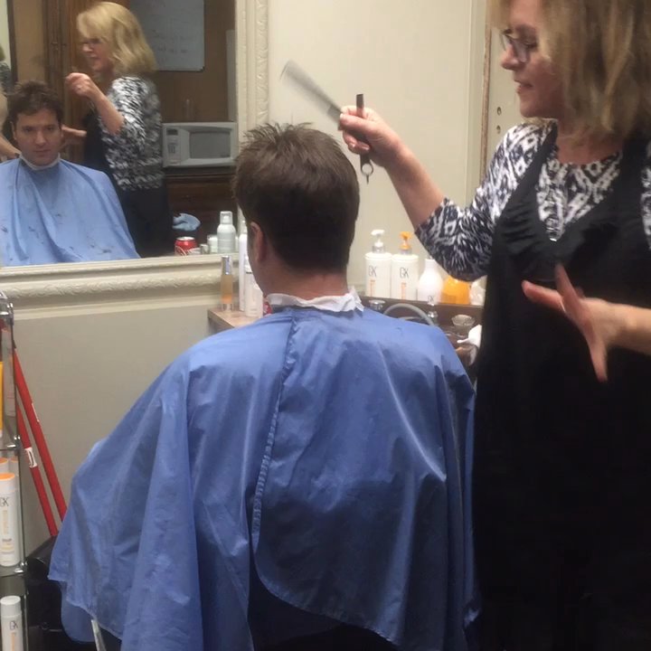 Cynthia Brink - My brother's haircut looks great! - Hair Stylists Near Me - Costa Mesa, California