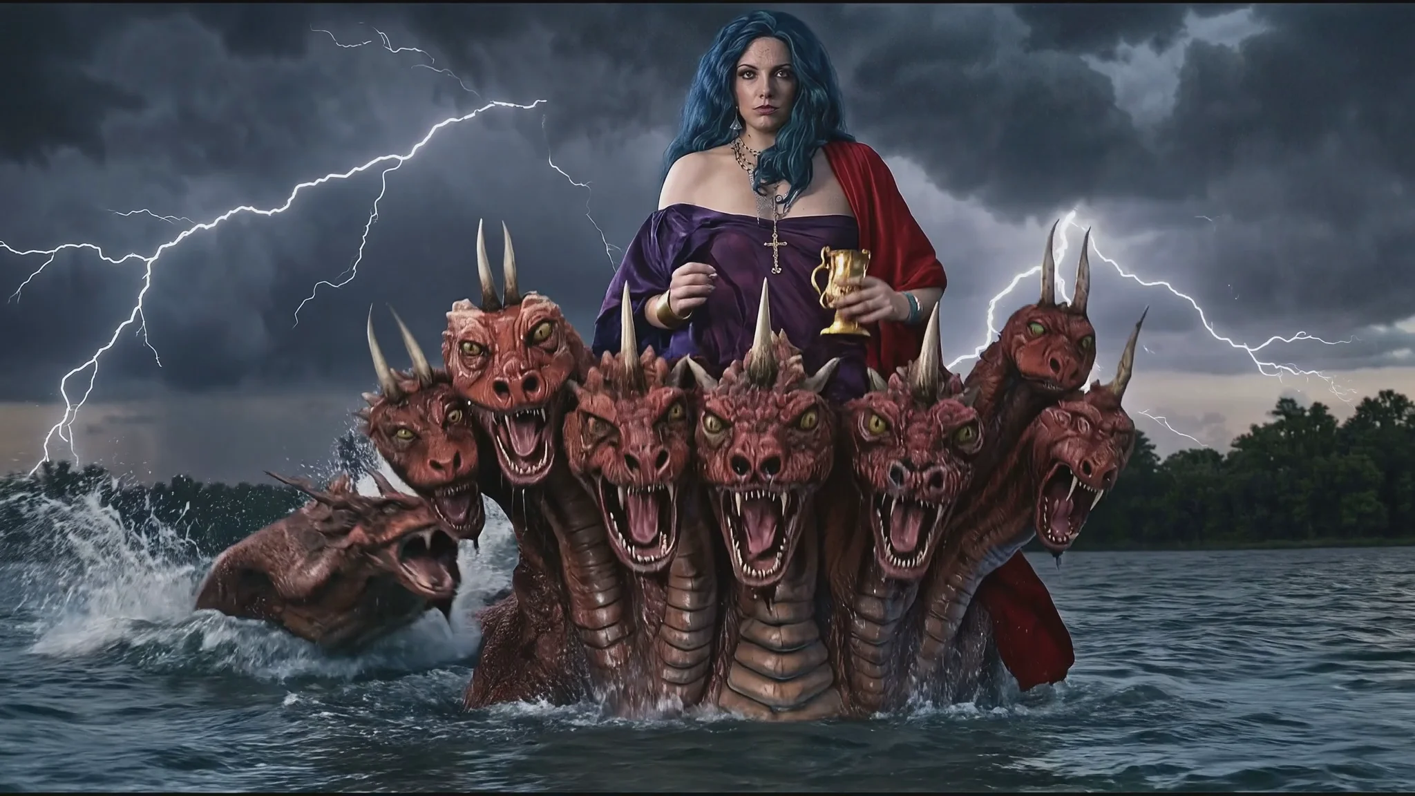 The Scarlet Woman and the scarlet beast