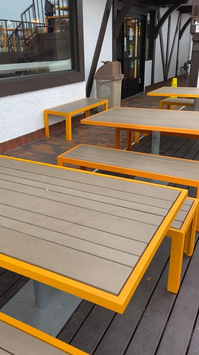 McDonald's - Side deck with lake view! - Fast Food Near Me - Lake Arrowhead, California