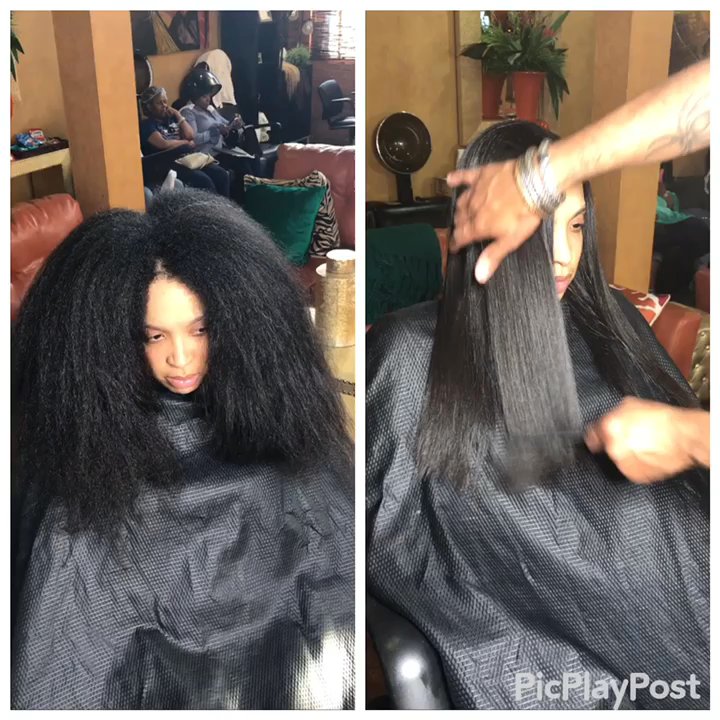 Dyson Styles - WHEN YOU LOVE WHAT YOU DO SILK PRESS -NATURAL HAIR - Hair Stylists Near Me - Dallas, Texas