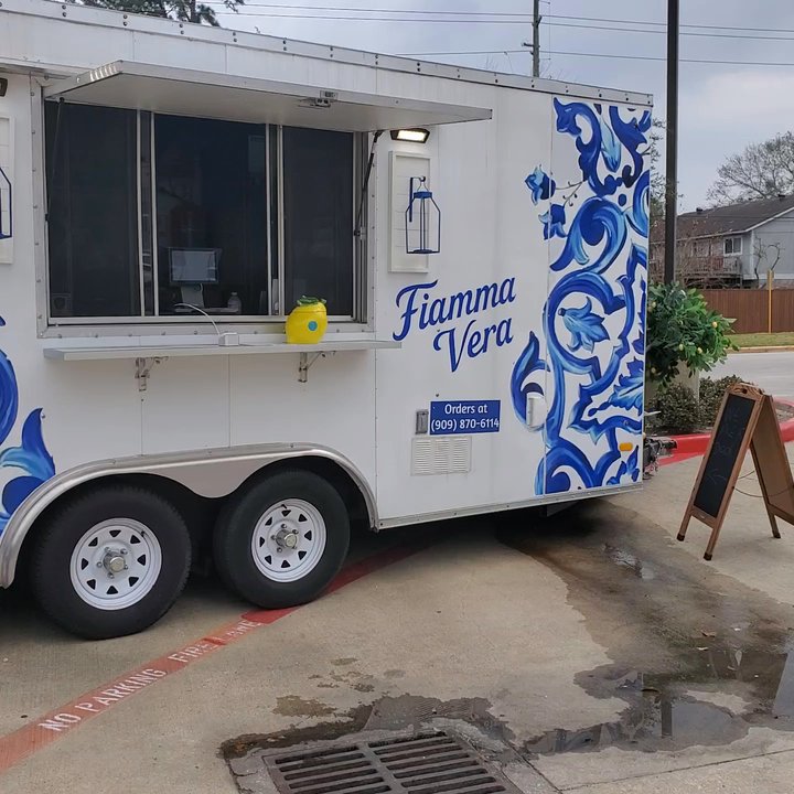Fiamma Vera Pizza - Food truck. - Pizza Near Me - Cypress, Texas