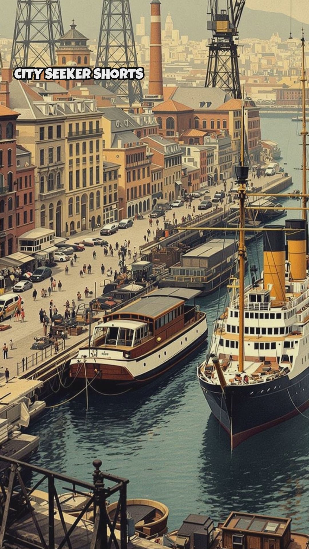 El puerto de Barcelona: de zona industrial a espacio turístico