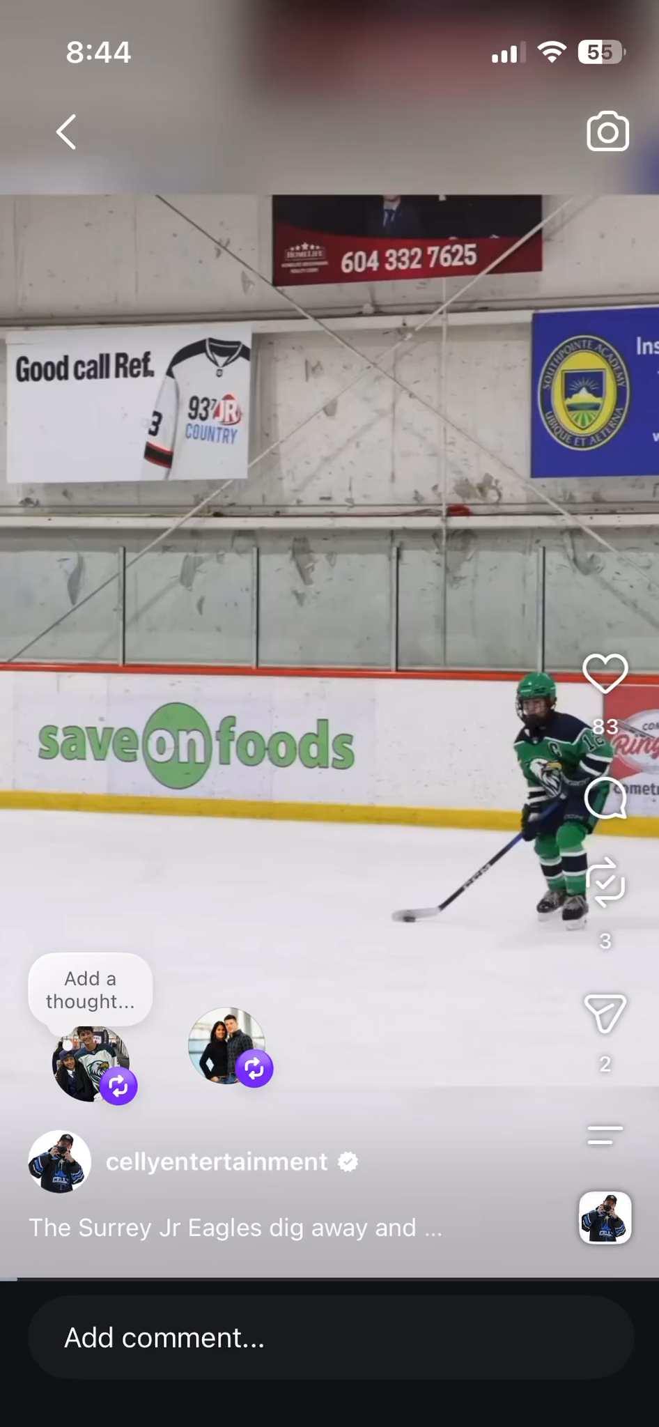 Xander McQueen's Top Highlights with Surrey Eagles HA 15U