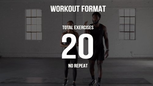 DAY 3, W1 [20 Minute Cardio HIIT] DB