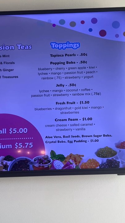 Exotic Blendz - Boba tea, bubble tea, food items, extraordinaire - Bubble Tea Near Me - McKinney, Texas