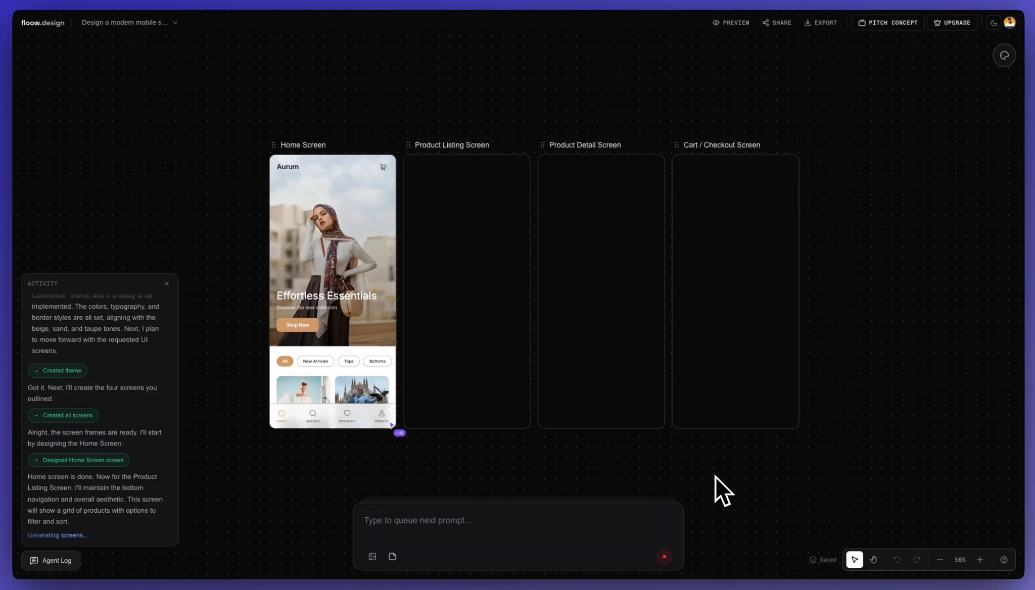 floow.design – Design mobile apps with AI image 1