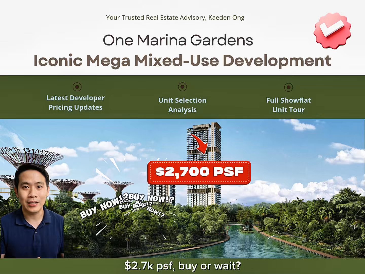 undefined of 1,066 sqft Apartment for Sale in One Marina Gardens - Project Photos 12