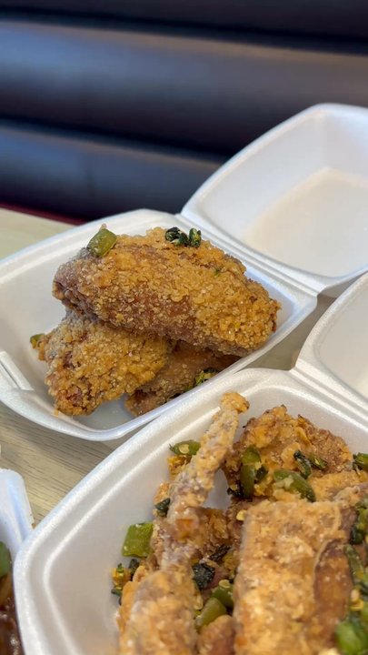Orange Chicken Spot - Must get salt and pepper wings - Fast Food Near Me - Tempe, Arizona